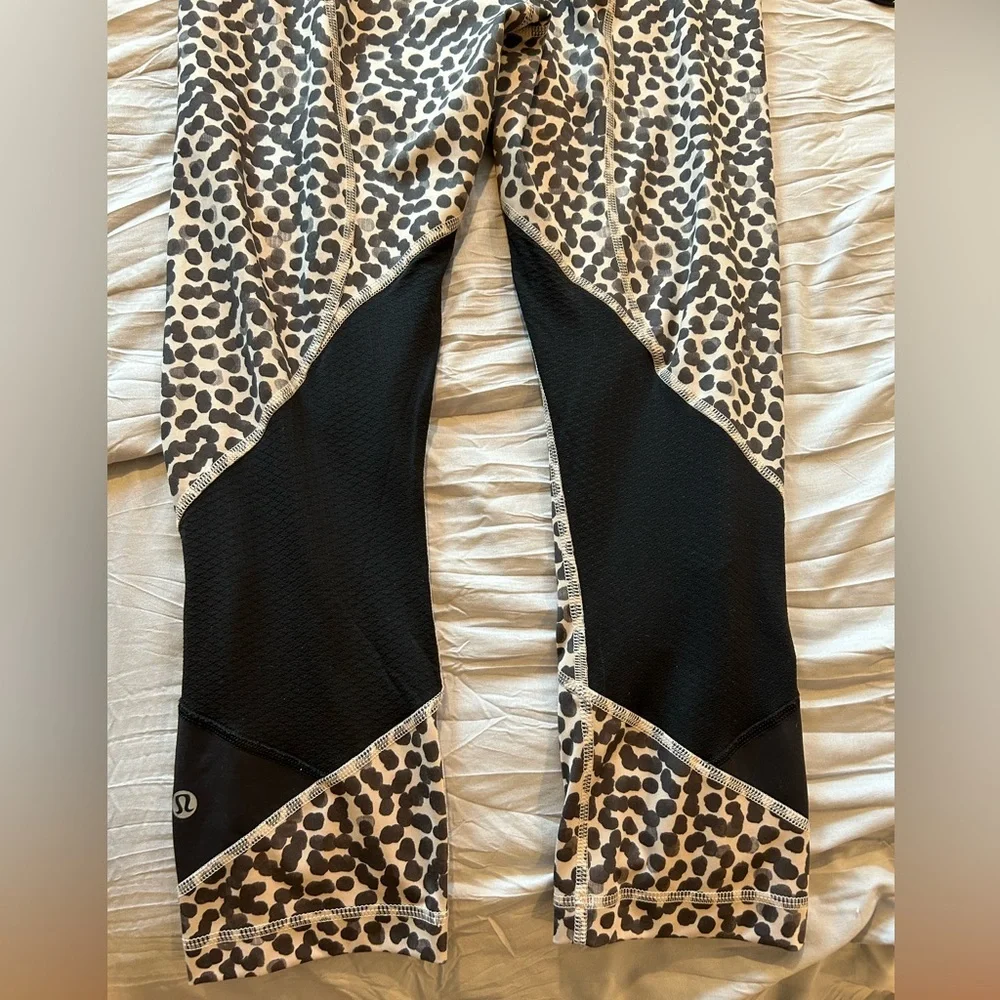 Lululemon pace rival crop mid rise leggings size 6 - Picture 10 of 11